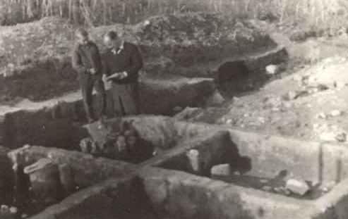 Jeskyně Na Turoldu - vykopávky v lomu